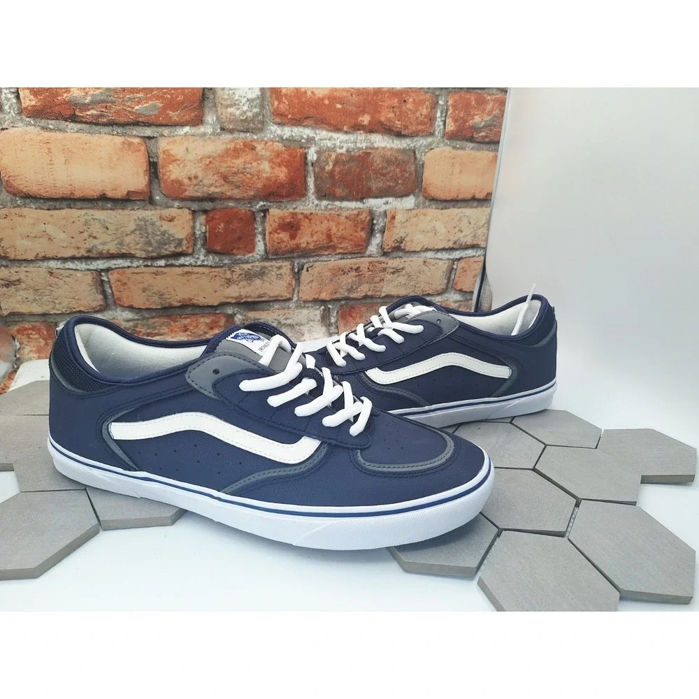 Vans Skate Rowley 25th Anniversary Navy White Men's Sz 13 Retro Shoes 2024 Lx